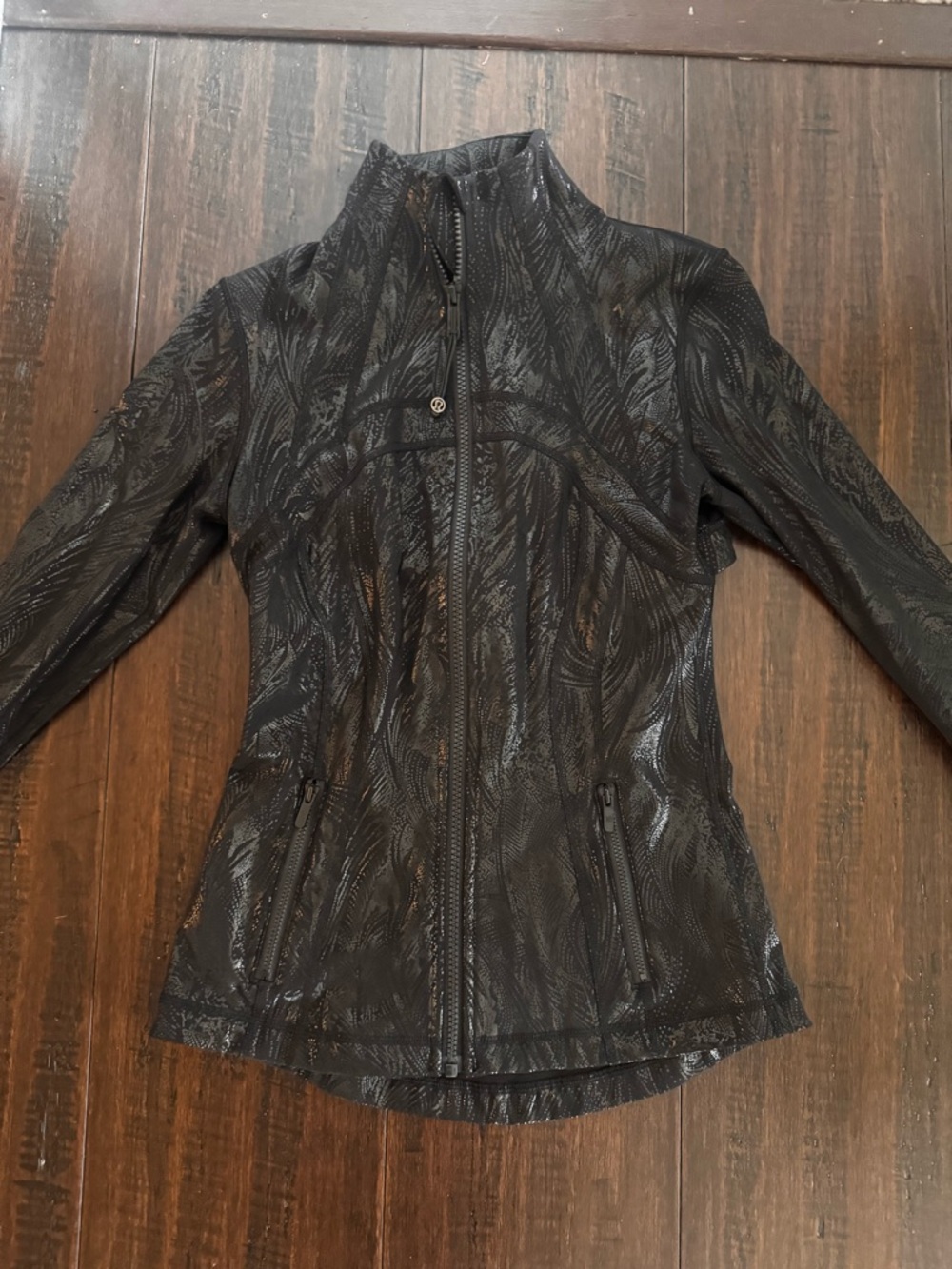 Lululemon Black Shine Define Jacket
